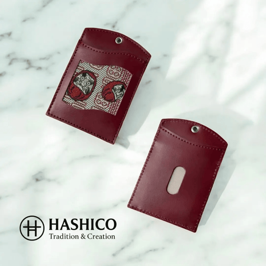 畳縁レザーパスケース - HASHICO