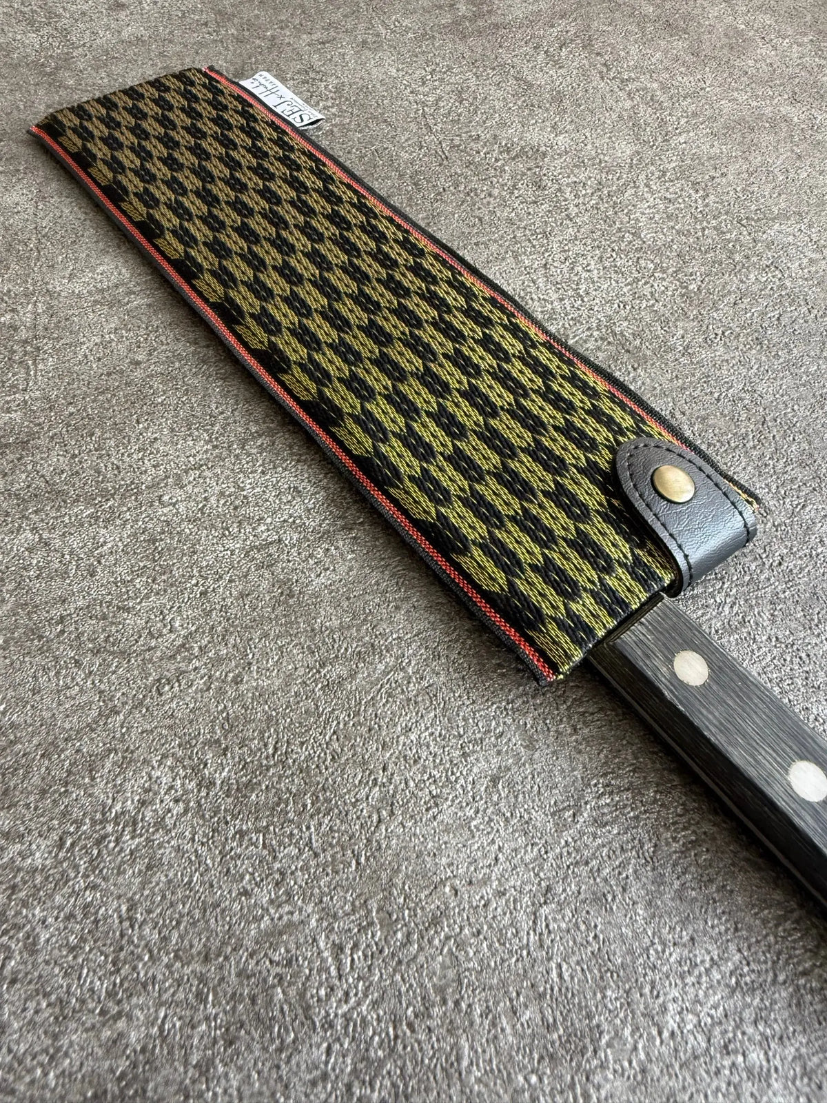 SAYACA Yagasuri Black & Gold
